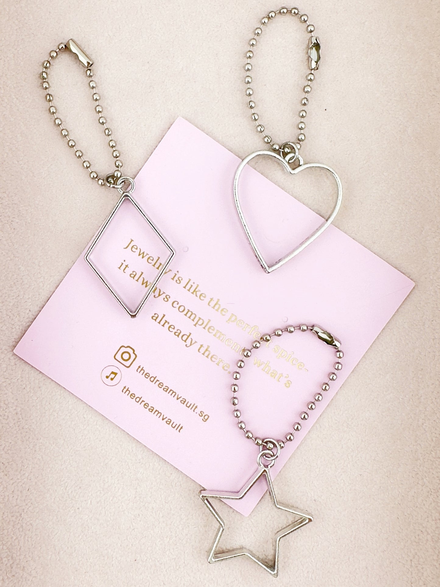 Custom Bag Charm or Keychain