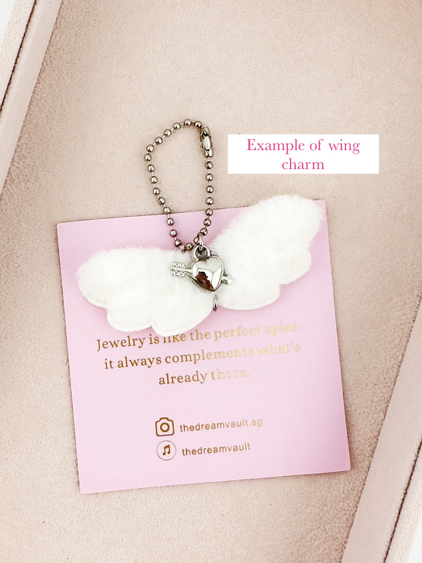 Bag Charm or Keychain Attachment