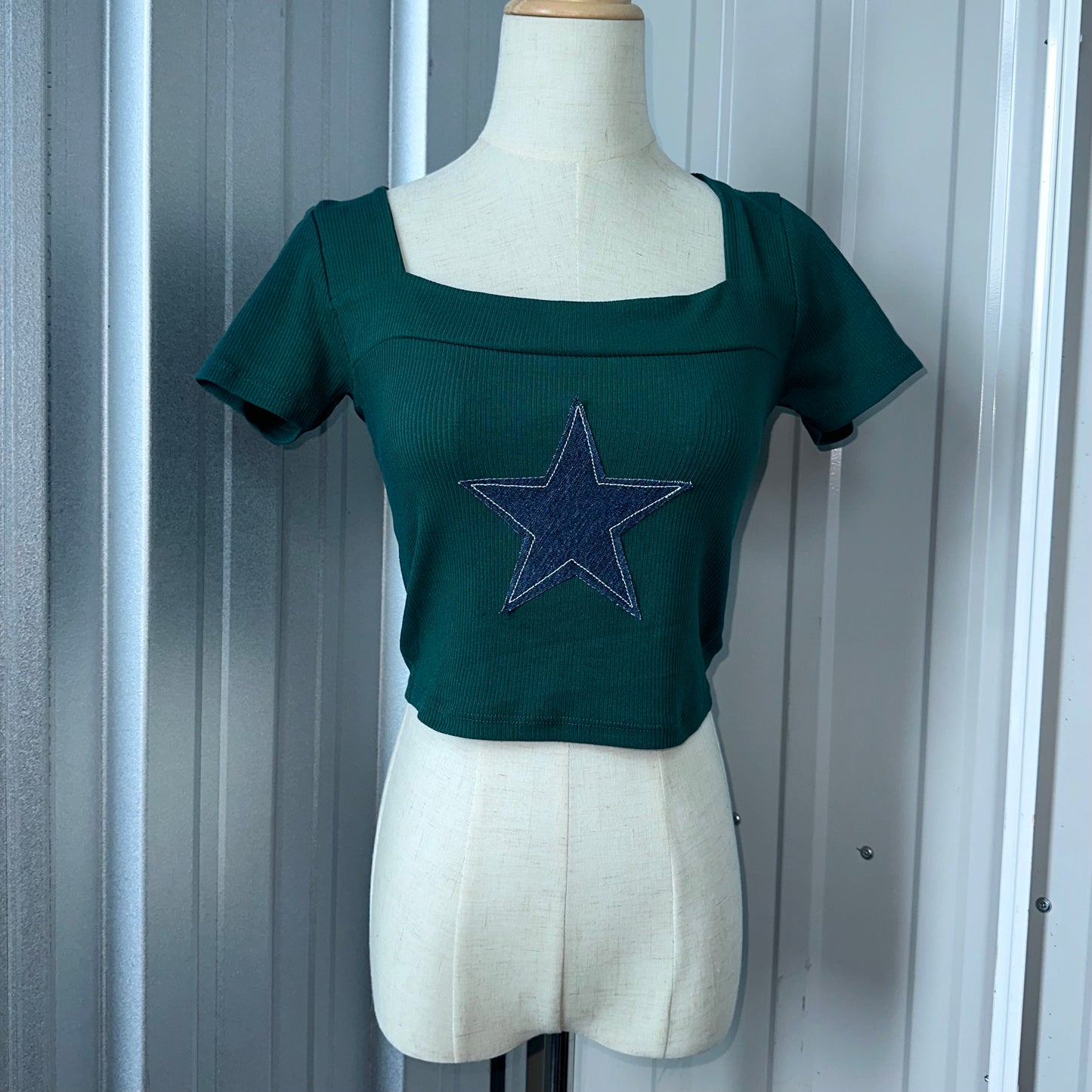 Emerald Green Star Top