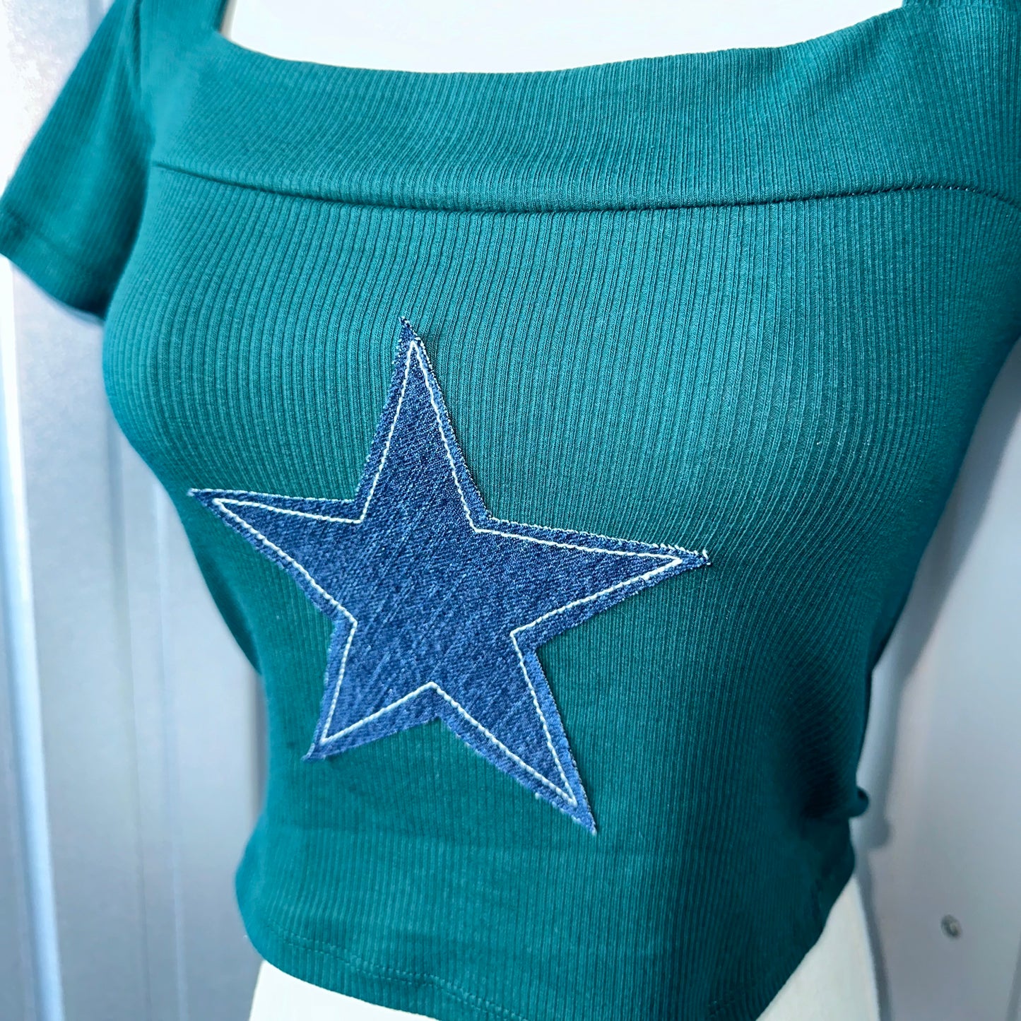 Emerald Green Star Top