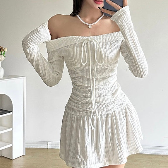 White Off-Shoulder Dress